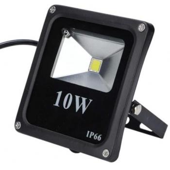 Foco LED Exterior Coshano 10W Alto Brillo IP66 Impermeable para Jardín, Patio y Garaje - Luz Fría 6500K
