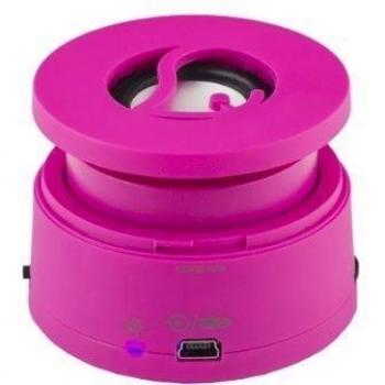 Woxter MicroBeat 20 Pink - Altavoz, control de graves y agudos, Rosa
