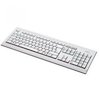 Teclado Fujitsu KB521 Filaire USB AZERTY Francés Gris Marbré