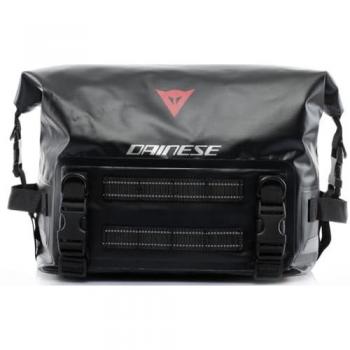Dainese Bolsa Trasera Explorer WP Up 19L - Bolsa de viaje impermeable, capacidad de 19 litros, color negro, con sistema de sujeción ajustable y material resistente al agua