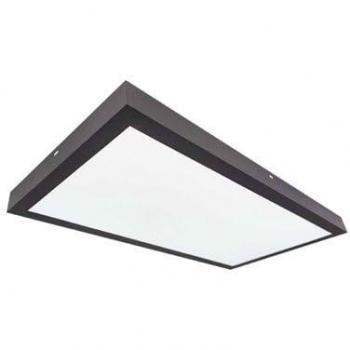 Panel LED Superficie Rectangular Kisongo 90x30cm 36W 4200K Negro