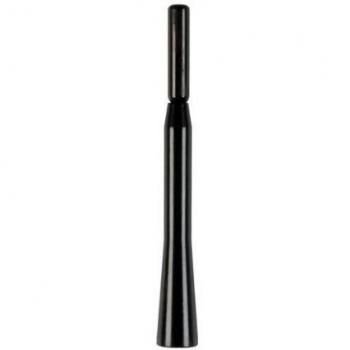 Antena CARPOINT 20591 de 11 cm negra para autoradio, atornillable