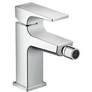 Hansgrohe 32520000 Metropol Grifo de bidé con vaciador Push-Open, Cromo