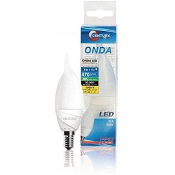 Bombilla de vela LED en punta, 6 W