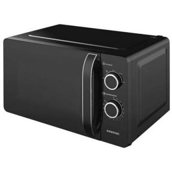 Microondas Infiniton MW-HB2070, 20 Litros, 700 W, Función Descongelar, Temporizador de 0 a 35 Minutos, Apertura con Tirador, Negro