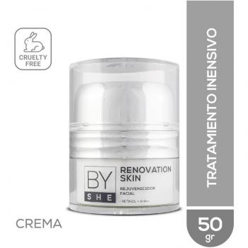BY DERM RENOVATION SKIN CREMA MICROPEELING GLICOLICO 5%, RETINOL AHA's 50 Gr