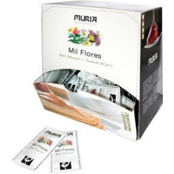 Muria Miel Mil Flores Monodosis 180 Sobres Expositor sobre monodosis de miel 180 x 7 gr Muria