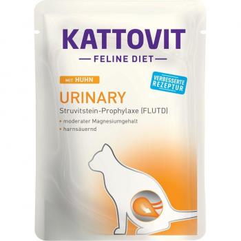 Kattovit Feline Urinary Pouches 24 x 85g Value Pack - Chicken