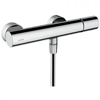 Mezclador Monomando de Superficie para Ducha Axor Uno - Hansgrohe, con Manija Zerogriff, Bronce Bañado en Cepillado