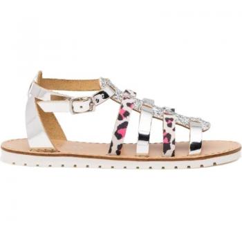 Sandalias de Niña REPLAY EASY LEOPARD JT360007S Plata Metálico