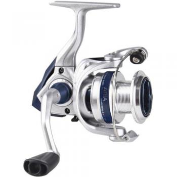 Okuma Carrete de Spinning Aria 5000A - Color Plateado - Peso: 266g - Relación de Engranaje: 5.0:1 - Recogida por vuelta: 79cm - Capacidad