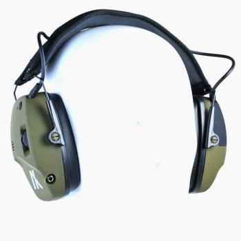 AXIL TRACKR Bluetooth Electronic Ear Muffs Defenders Active Sound Green