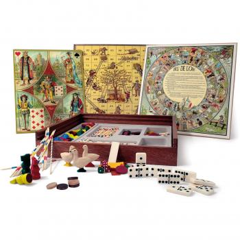Cofre de Juegos Tradicionales L'Arbre à Jouer - Juego de Mesa para 3 a 99 años