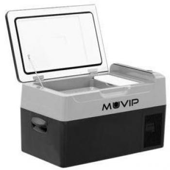 Nevera de compresor portátil 20 litros 50W - Asas de transporte - Compresor silencioso - Color negro