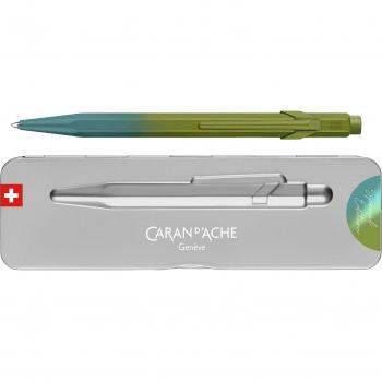 Bolígrafo retráctil Caran d'Ache 849 verde ártico
