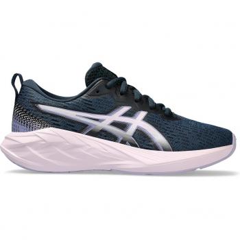 ASICS Novablast 4 GS Zapatilla Neutral Niños - Azul Oscuro, Lila