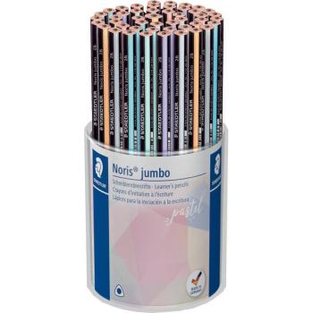 Staedtler Triplus 119 Lapices de Grafito 2B Colores Pastel Surtidos Bote de 48 Unidades
