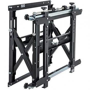 Soporte de Pared para Pantalla Plana HAGOR VWH-1, Ajuste Fino, 55 pulgadas, Carga Máxima 70 kg, Color Negro