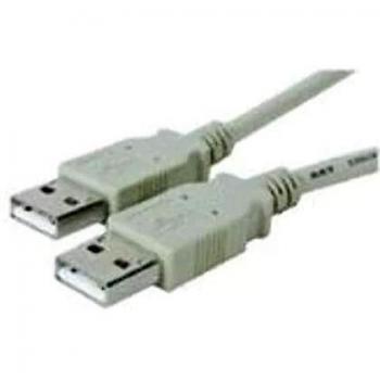 Cable USB 2.0 A-A de 1,8 metros en color gris