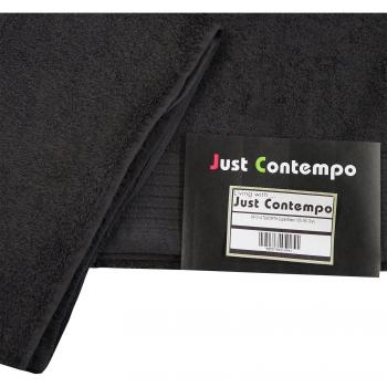 Just Contempo - Toalla (algodón egipcio, suave, 600 gsm), toalla (100 x 180 cm, XL), gris