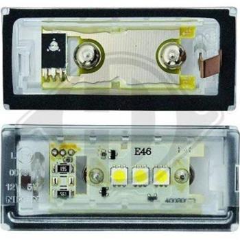 Piloto de matrícula DIEDERICHS 1214292, luz de matrícula, compatible con varios modelos de vehículos, fácil instalación, diseño duradero y resistente a condiciones climáticas adversas