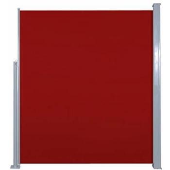 Retractable Side Awning 160 x 500 cm Red
