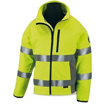 Marca 288-CSFXL - Cazadora Soft Shell Alta Visibilidad Xl