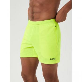 Borg Tech Performance Shorts - Yellow, Large