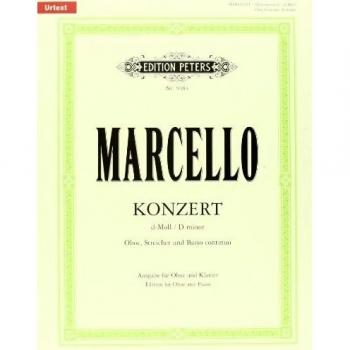 Concierto en Re menor para Oboe y Piano (Urtext) de Alessandro Marcello - Edición Fechner