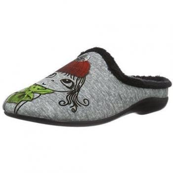 FlorettGirly - Pantuflas cálidas con forro Mujer
, color Multicolor, talla 39