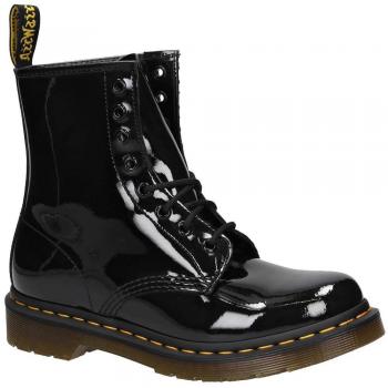 Dr. Martens Women's 1460 Patent Lamper Leather Boots (Black) - Size: W4