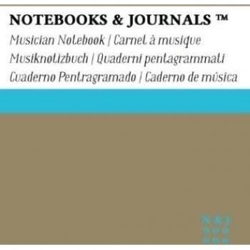 Cuaderno de Música Notebooks & Journals, Pocket, Beige, Tapa Blanda: