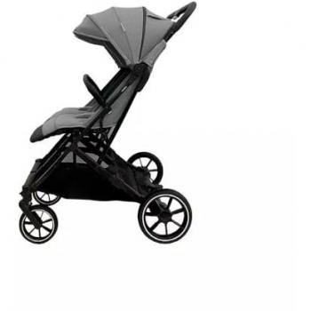 Silla de paseo gemelar Casualplay TOUR TWIN MAX, ruedas traseras 9,5’, color Clear Grey (gris)