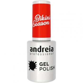 Esmalte de uñas en gel Andreia Gel Polish NºBK2 10,5ml - Rojo Brillante de larga duración