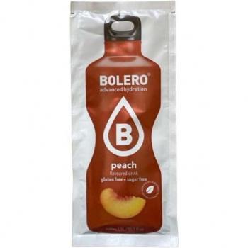 Bolero Peach Flavored Drink Mix Sugar-Free Low-Calorie Vitamin-Enriched 9g Packet