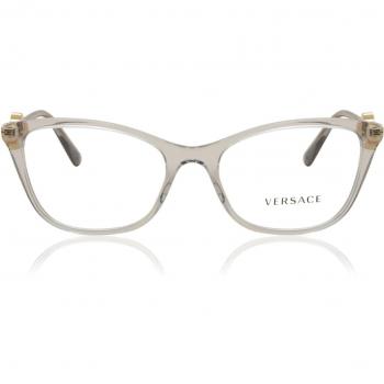 Gafas Graduadas Versace VE 3293 5305 para Mujer, Lentes Recetadas Transparentes, Tamaño 55