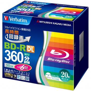 Verbatim 20 Bluray Discs Dual Layer BD-R DL 50GB 6X Speed Inkjet Printable Bluray, [Importado de Reino Unido]