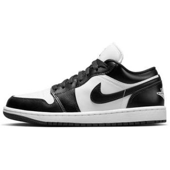 Air Jordan 1 Low Panda Women's Sneakers - White/Black - Size 36.5