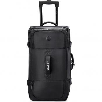 Delsey Raspail 68 cm Black Travel Trolley Bag with Wheels