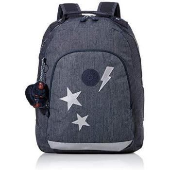 Kipling CLASS ROOM S PATCH Mochila escolar, 40 cm, 16 litros, Azul