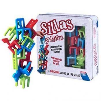 Falomir- Sillas Juego de Mesa, Multicolor