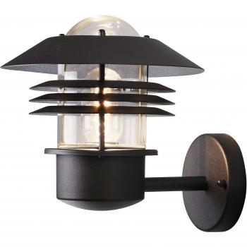 Aplique de Exterior Modena, Lámpara Moderna IP44, E27, Negro