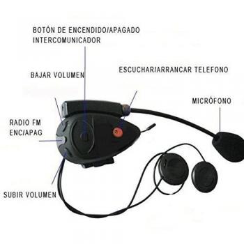 Kit manos libres / mp3 bluetooth para cascos y motos Individual VNETPHONE