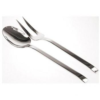 Cubierto de Servir Oporto - 2 unidades, Ambit M110888, acero inoxidable, diseño elegante y funcional, apto para lavavajillas