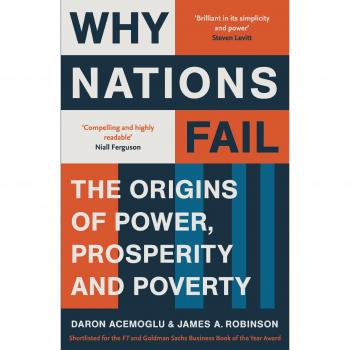 Why Nations Fail - Libro de economía y política, autor Daron Acemoglu y James A. Robinson, en formato tapa blanda, 544 páginas, ISBN 978-0-307-96288-2, publicado por Crown Business