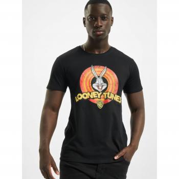 Looney Tunes Bugs Bunny Logo Black T-Shirt for Men