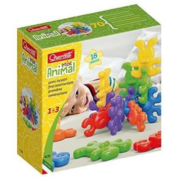 Quercetti-Quercetti-4135 Animal Links-Juego encajable
