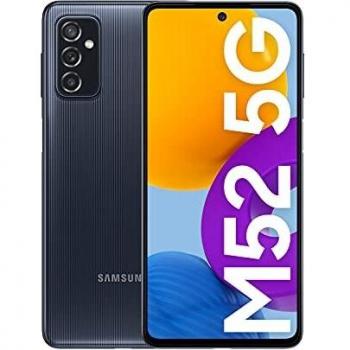 SAMSUNG Galaxy M52 5G - Teléfono móvil, Android, Smartphone, 128 GB, Negro, Versión ES