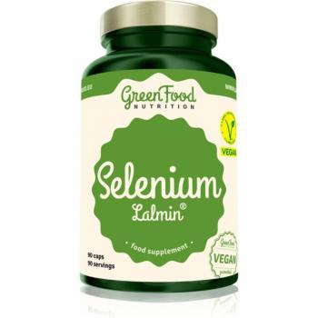 Cápsulas de Selenio Lalmin® GreenFood Nutrition para el correcto funcionamiento del organismo y la salud de cabello y uñas - 90 cápsulas