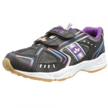 Lico Silverstar V - Zapatillas deportivas para interior de material sintético infantil, color negro, talla 27